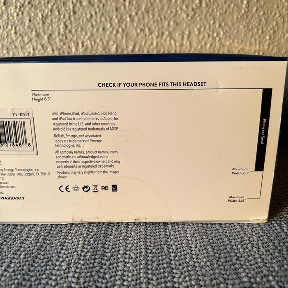 Arcadia Virtual Reality Headset 360 white and black NEW NIB - Picture 5 of 13